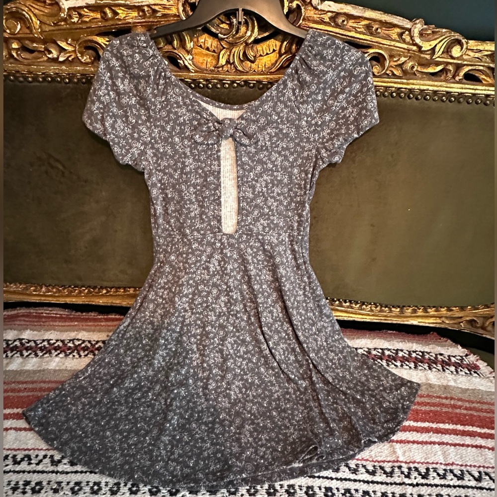 Artclass ribbed grey dress